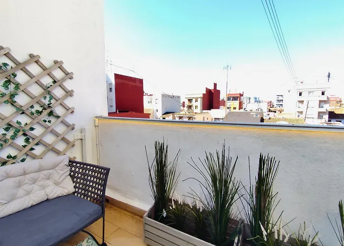 Travel Habitat Casa Playa Malvarrosa Con Terraza Appartement Valencia